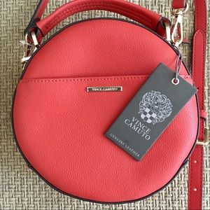 Vince Camuto Chica Leather Crossbody Purse